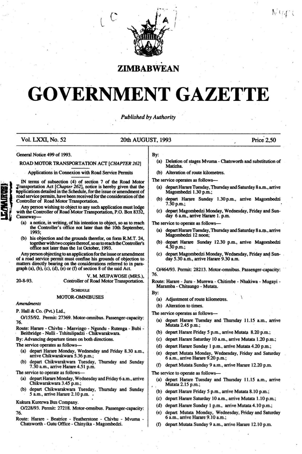 Governmentgazette