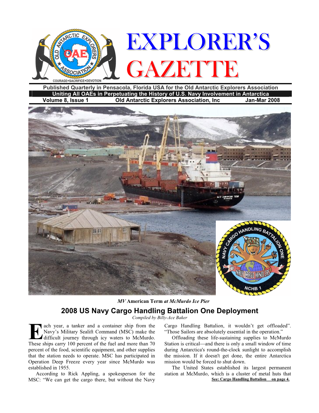 Explorer's Gazette