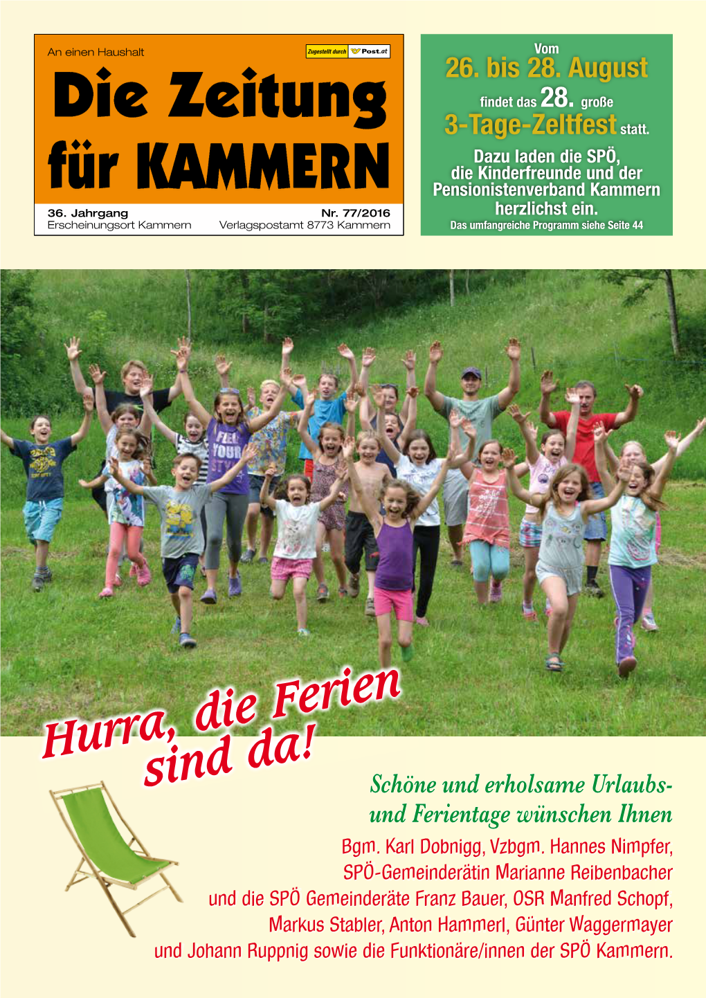 Die Zeitung Für KAMMERN Nr. 77