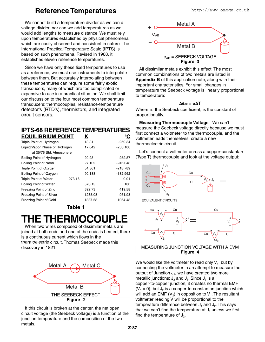 Practical Temperature Measurements