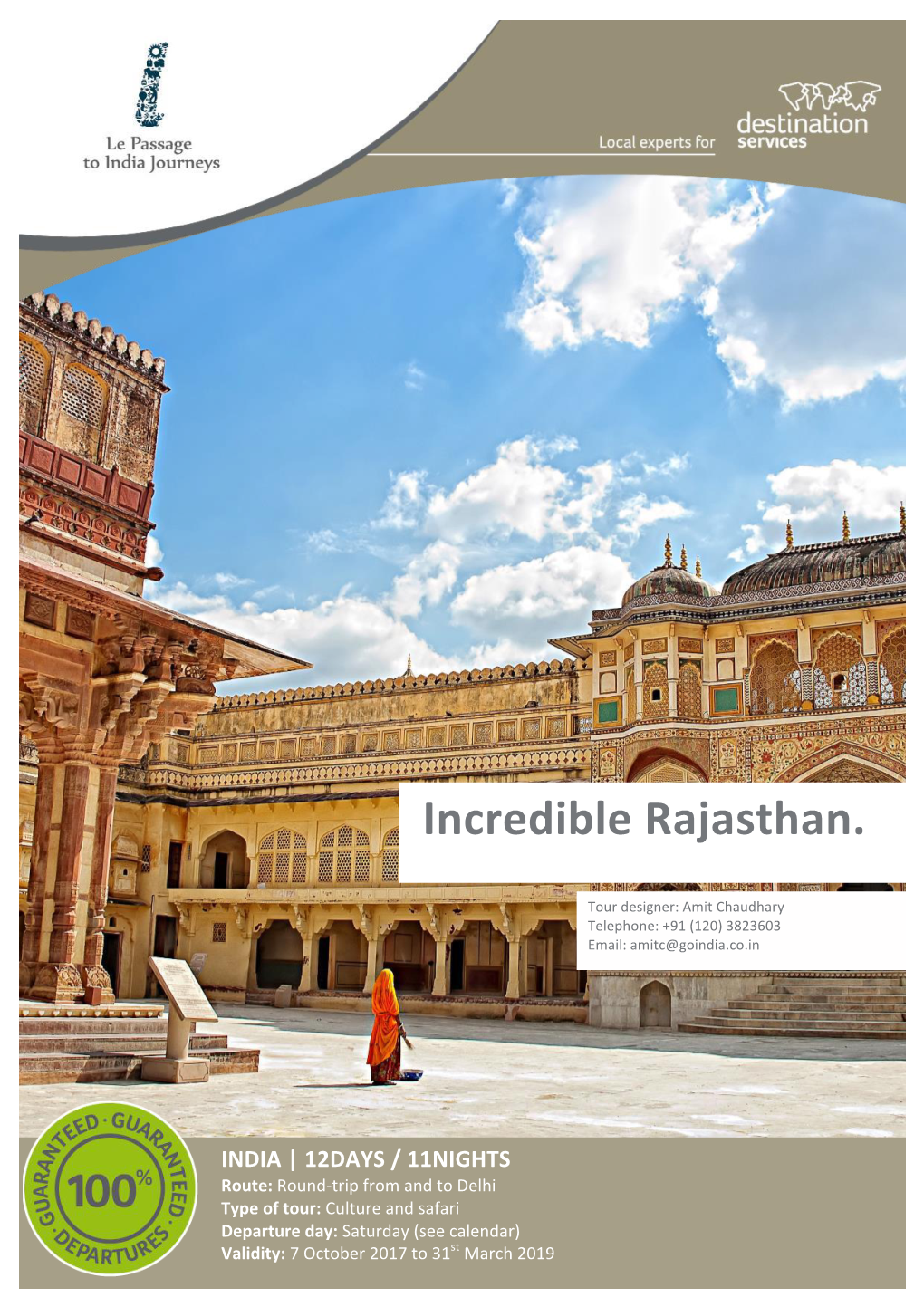 Incredible Rajasthan