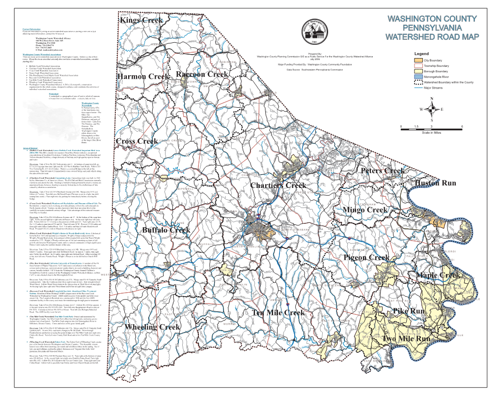 Washington County Watershed Roadmap