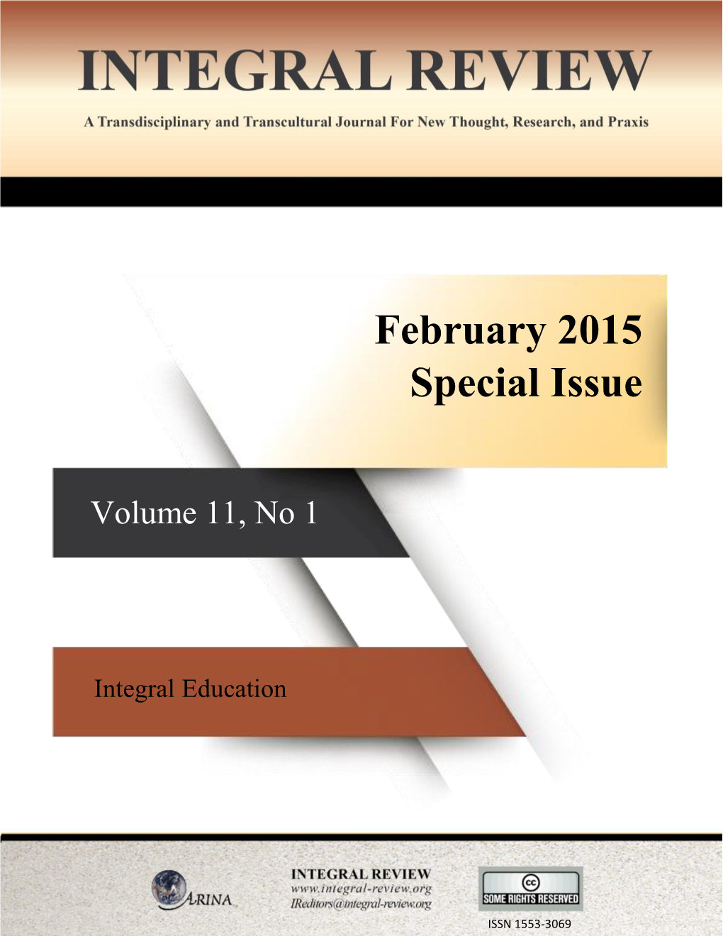 February 2015 Special Issue