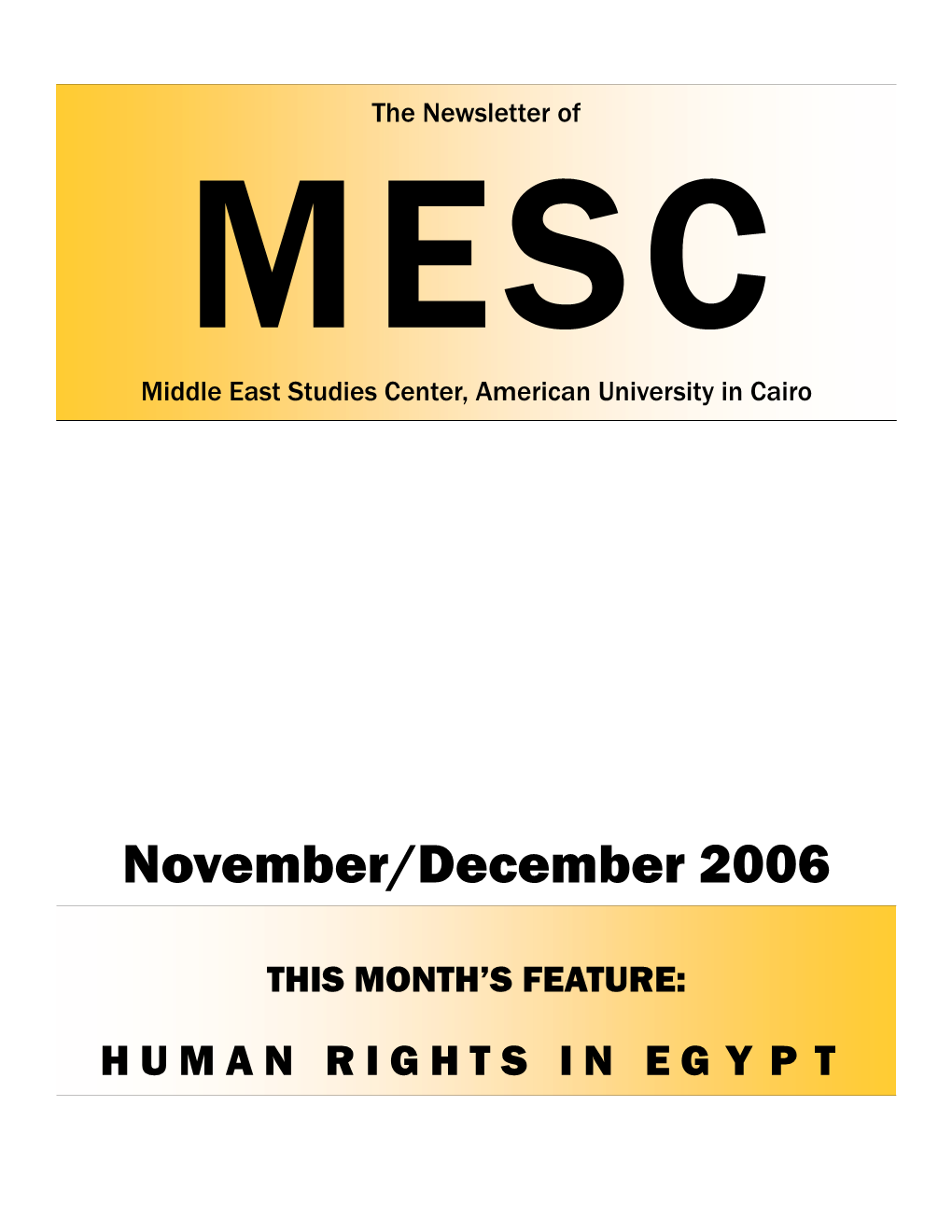 Mesc November 2006