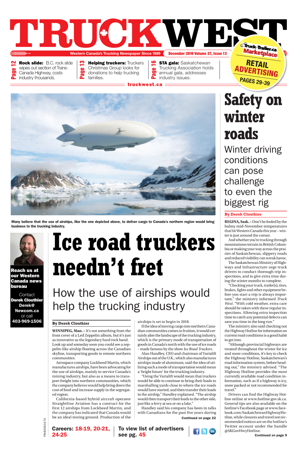 Ice Road Truckers Needn't Fret