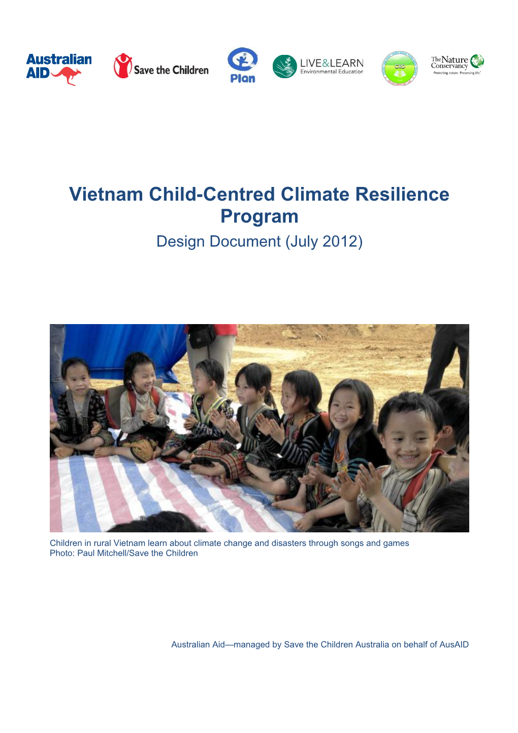 Vietnam Child-Centred Climate Resilience Program