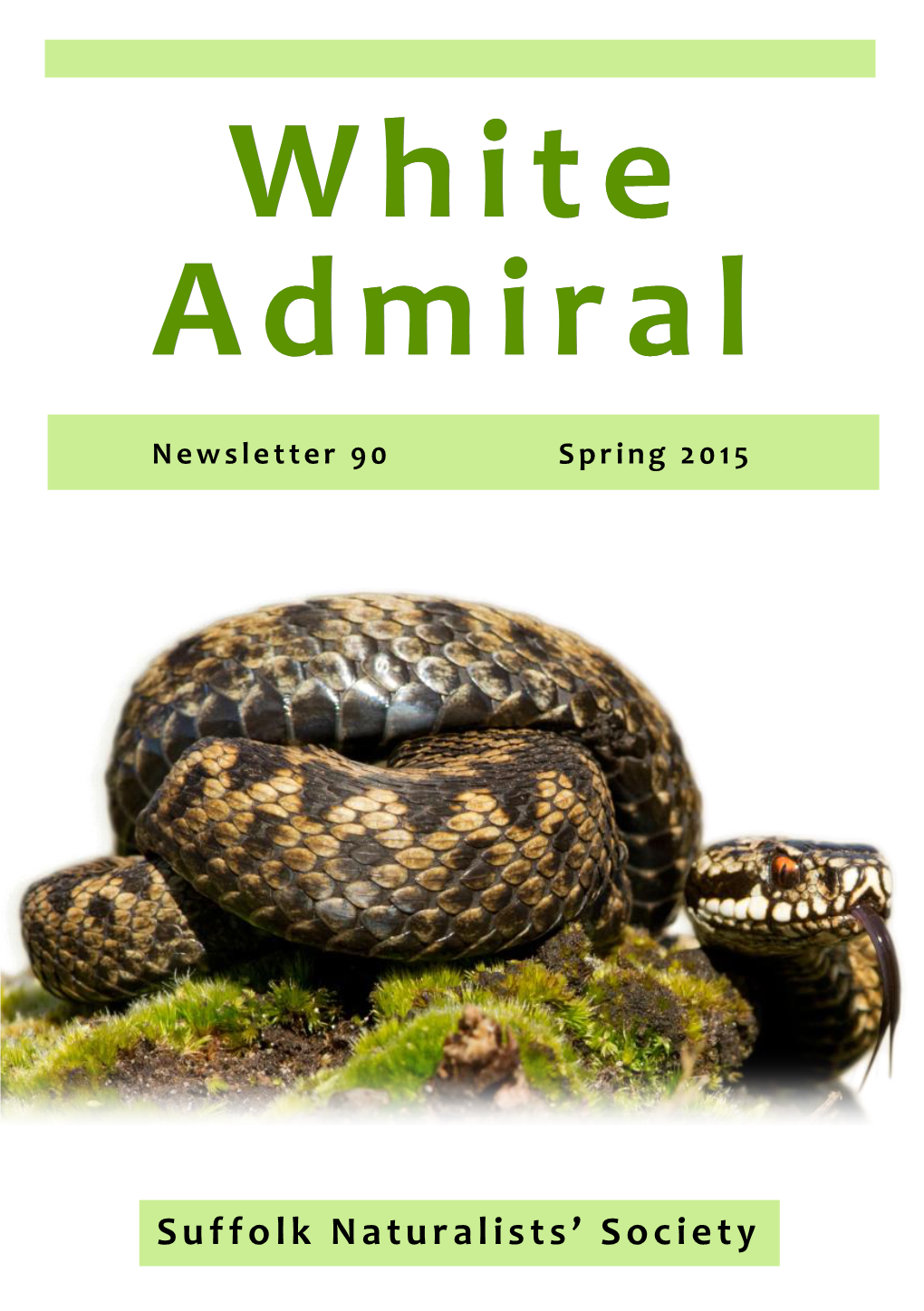 White Admiral Newsletter