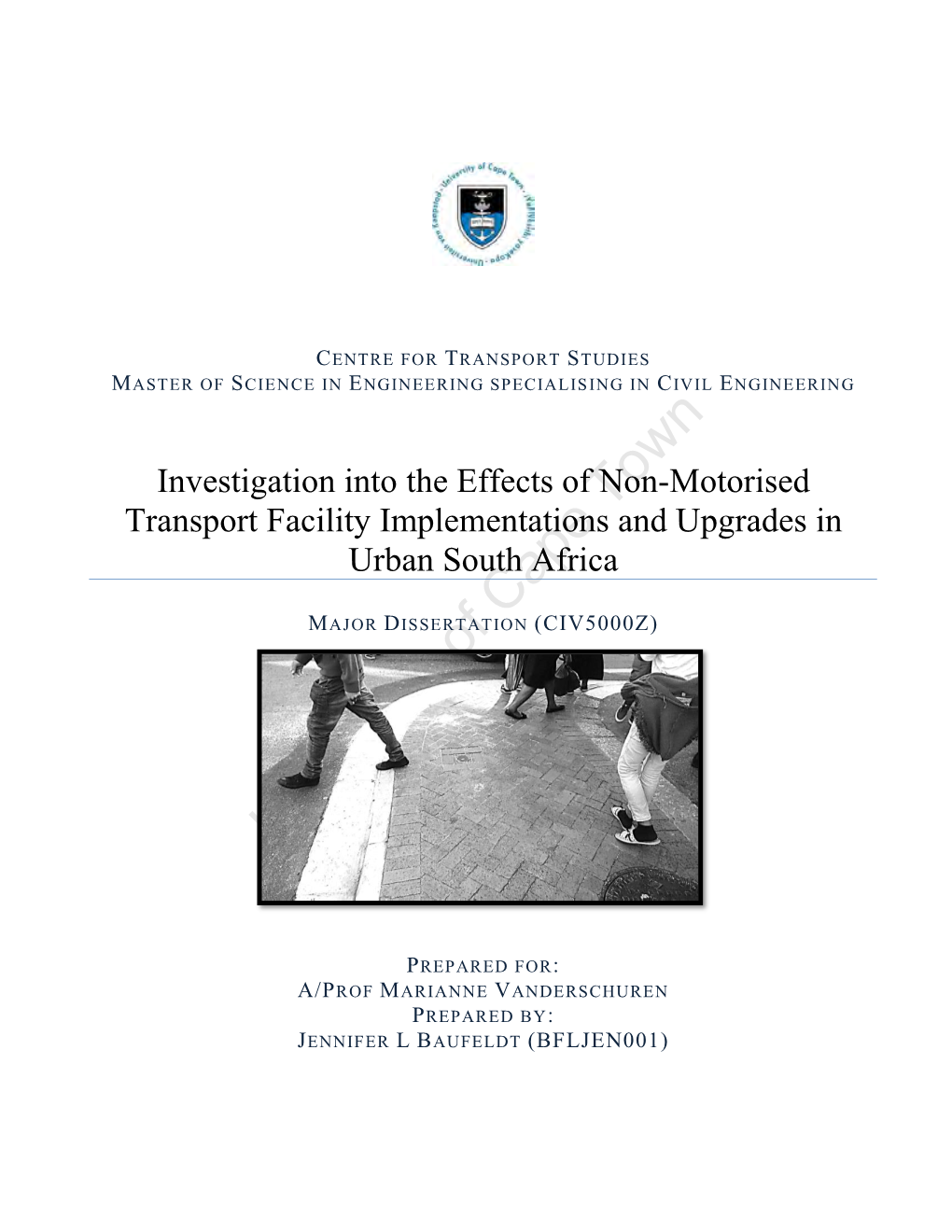Investigation Into NMT Facilities in South Africa
