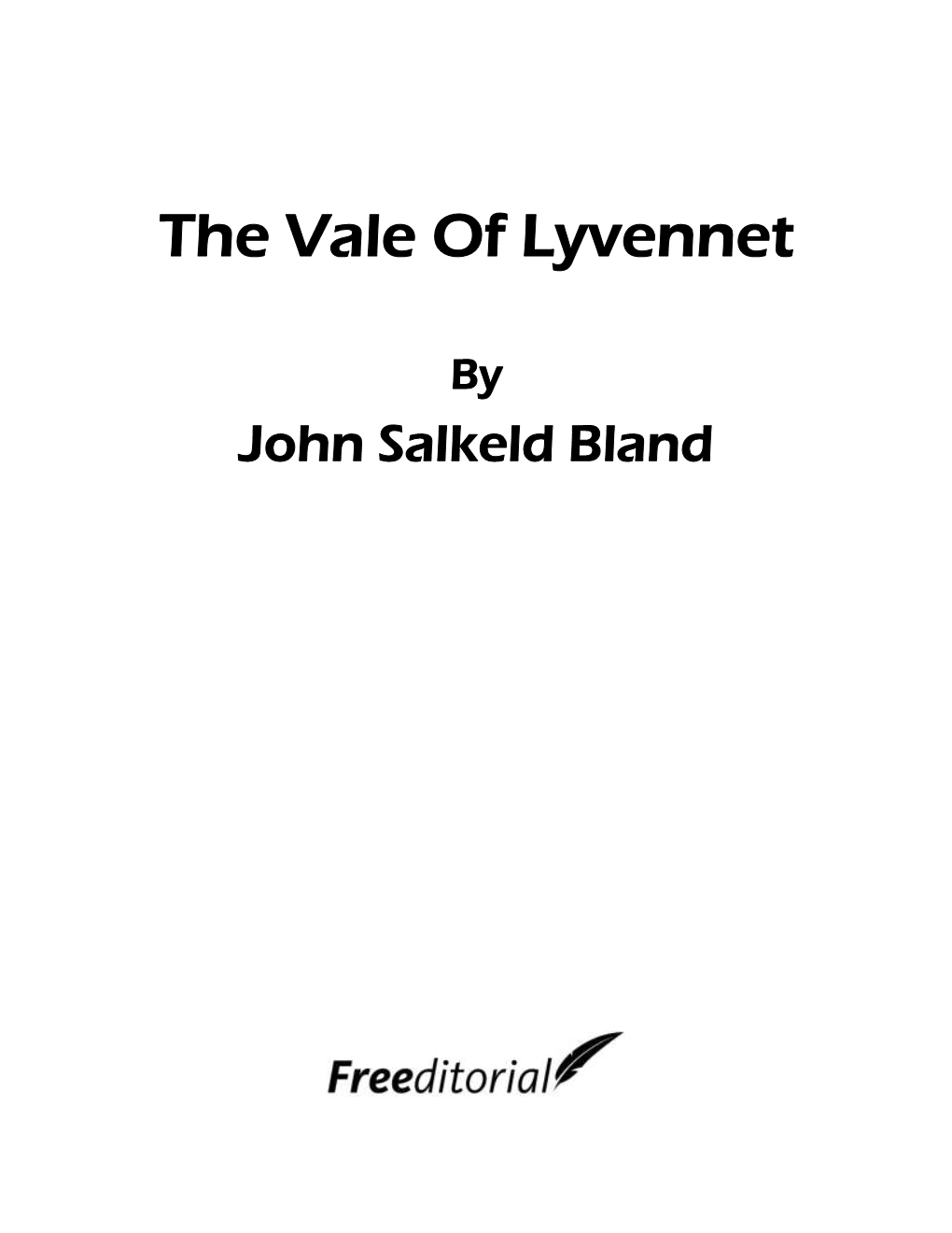 The Vale of Lyvennet