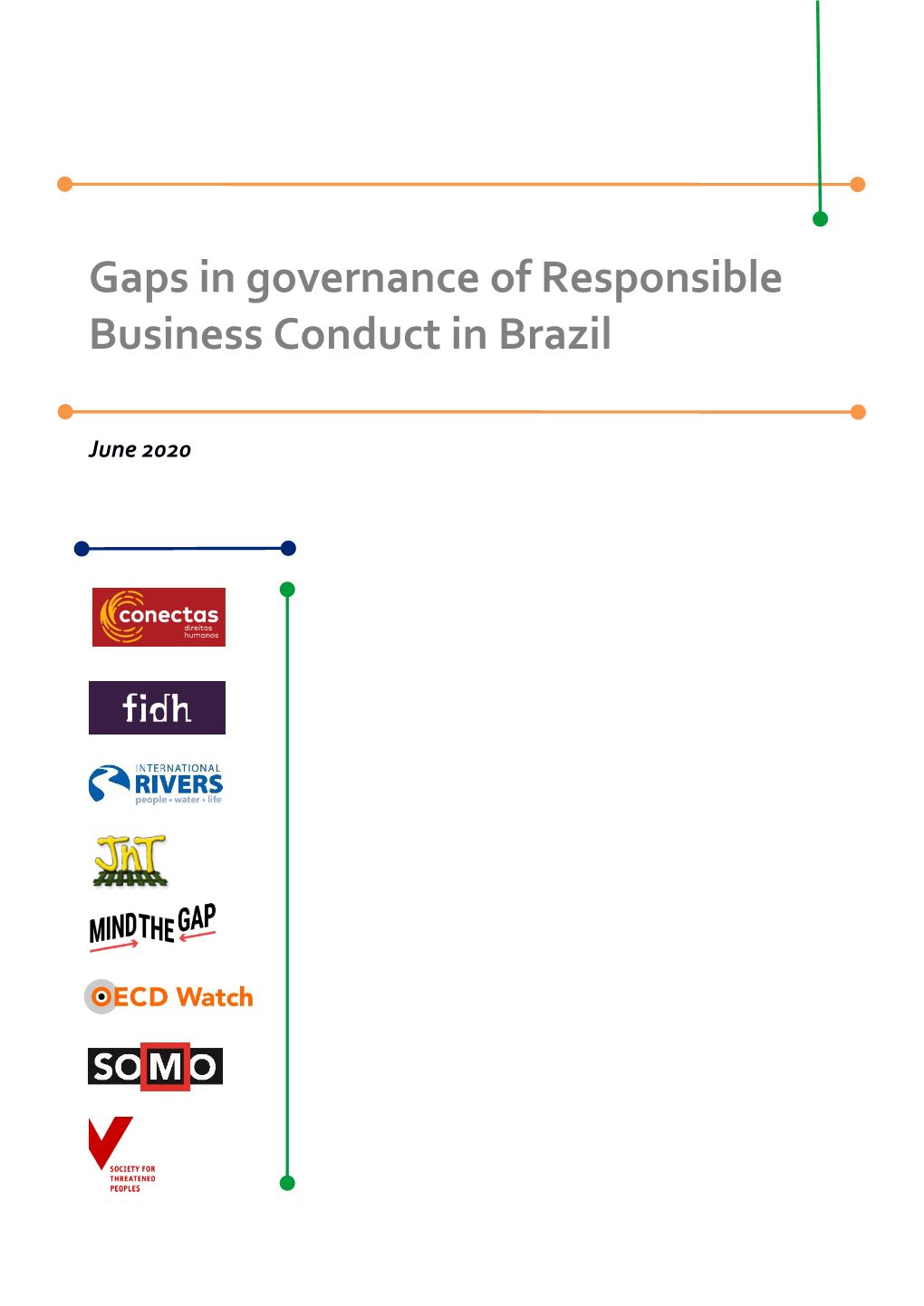 Gaps in Governance of Responsible Business Conduct in Brazil