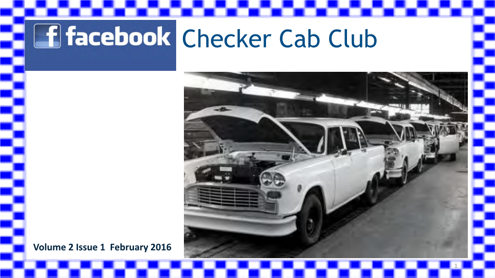 Checker Cab Club