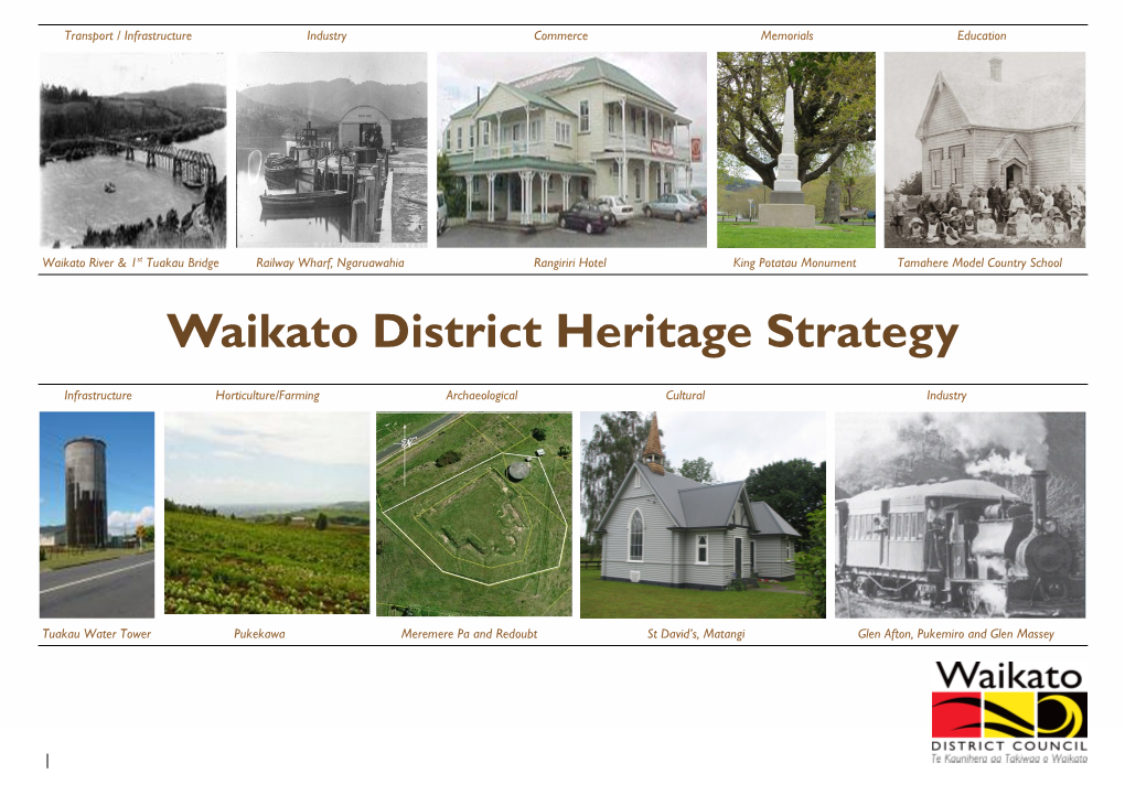 Waikato District Heritage Strategy