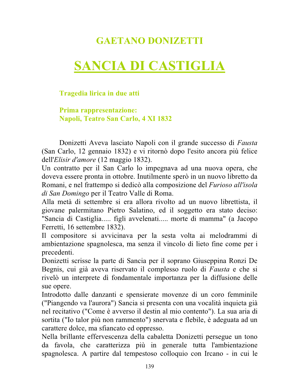 Sancia Di Castiglia