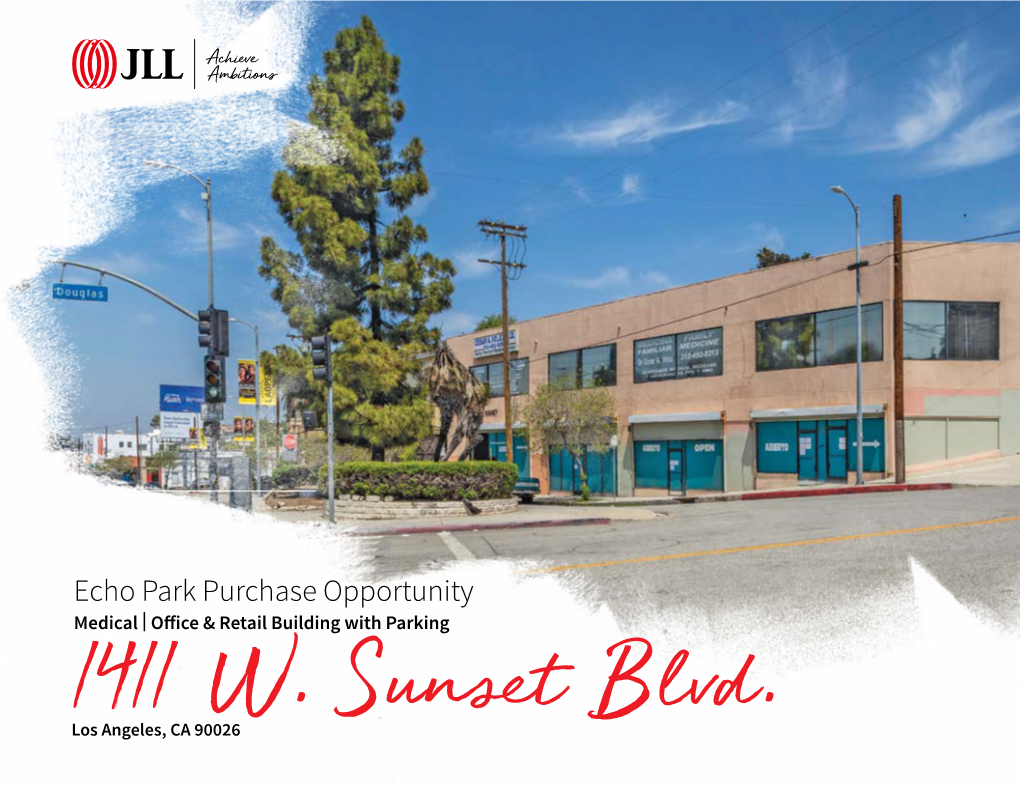 Echo Park Purchase Opportunity Medical | Office & Retail Building with Parking