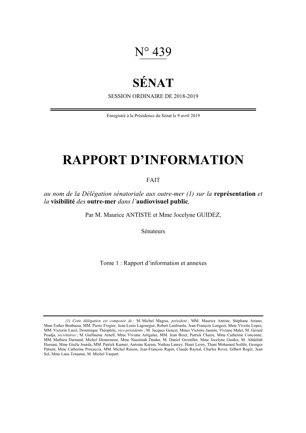 Le Rapport Au Format