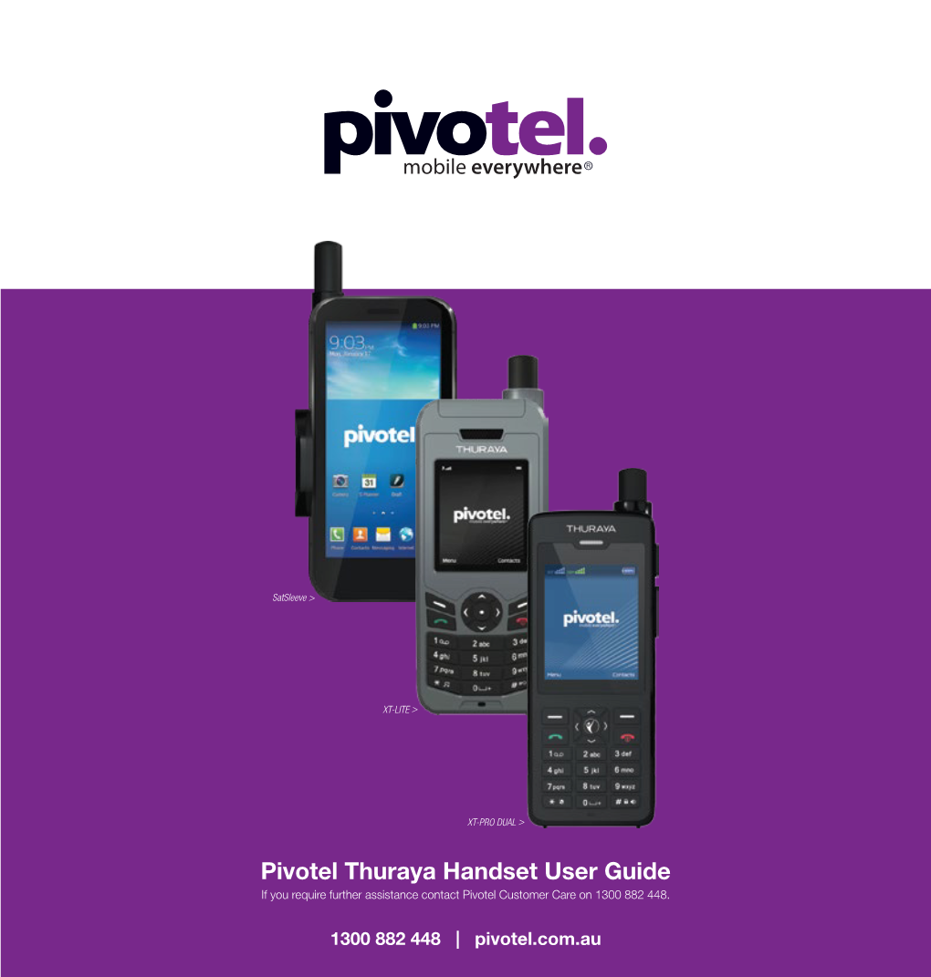 Thuraya Handset User Guide AU 8PP Online 10102017