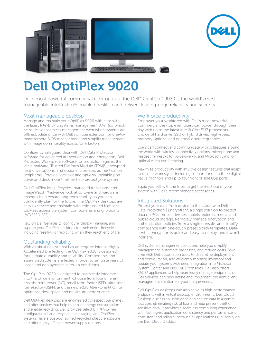 Dell Optiplex 9020