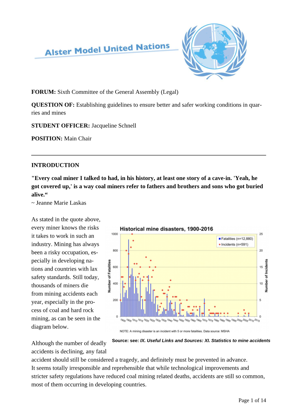 FORUM: Sixth Committee of the General Assembly (Legal)