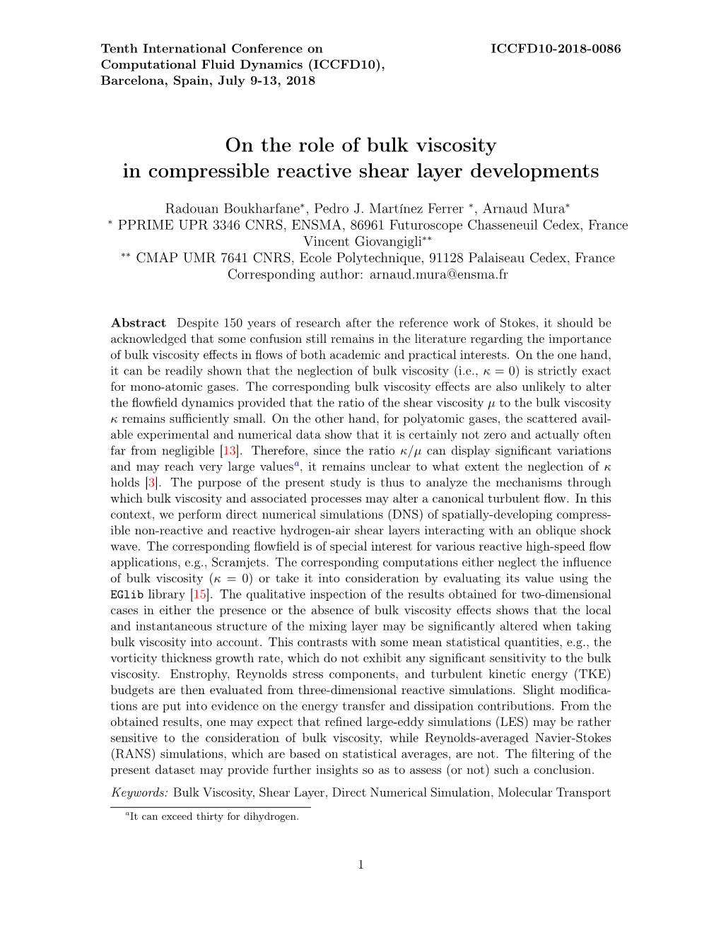 On the Role of Bulk Viscosity in Compressible Reactive Shear Layer Developments