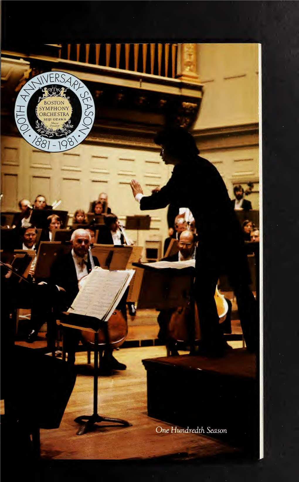 Boston Symphony Orchestra Concert Programs, Season 100, 1980-1981, Subscription