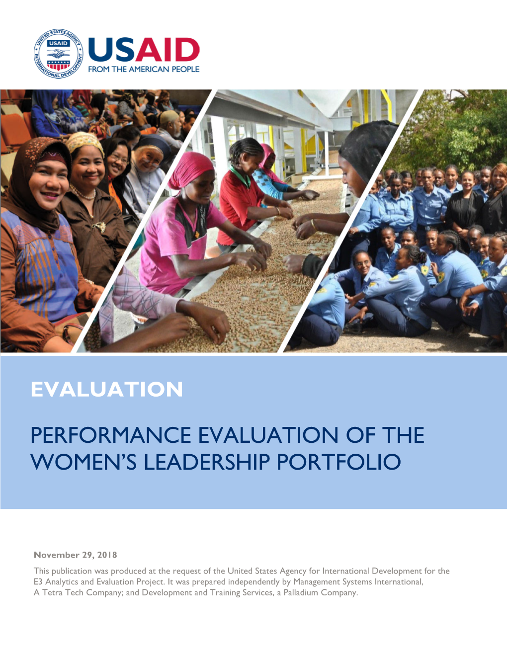 Performance Evaluation of the Women's Leadership