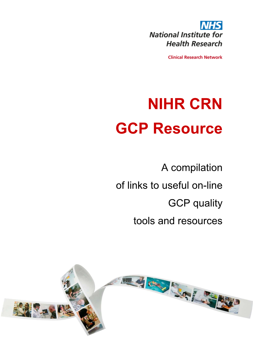 NIHR CRN GCP Resources Document