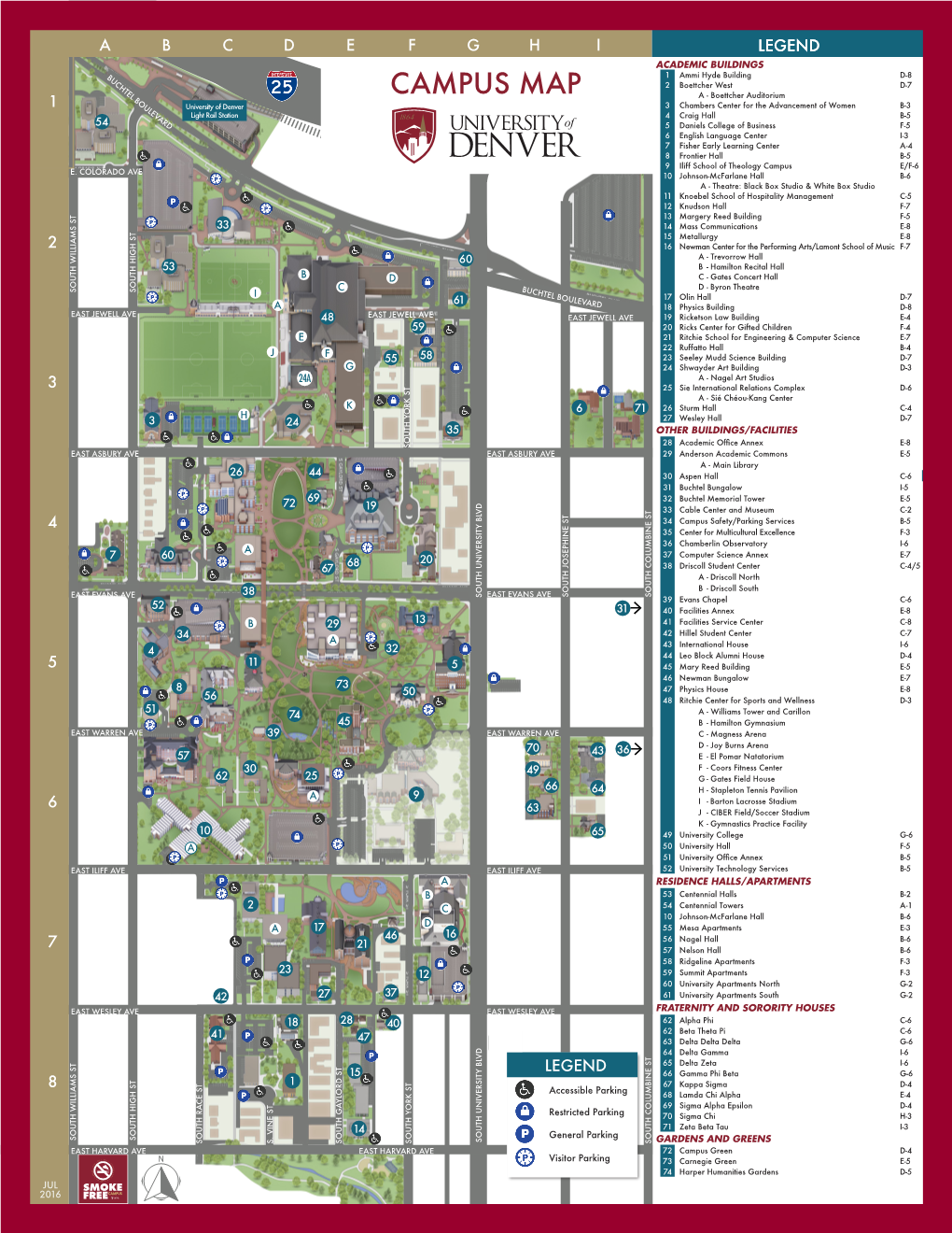 CAMPUS MAP a - Boettcher Auditorium