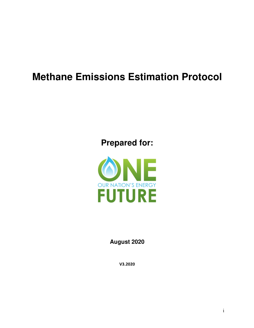 Methane Emissions Estimation Protocol