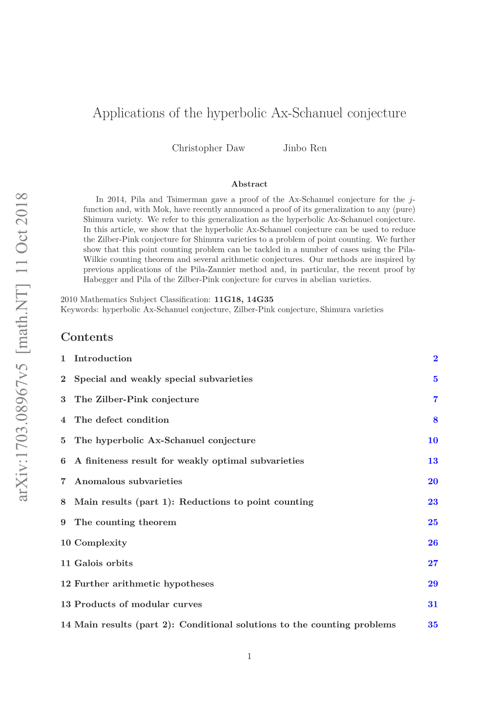 Applications of the Hyperbolic Ax-Schanuel Conjecture