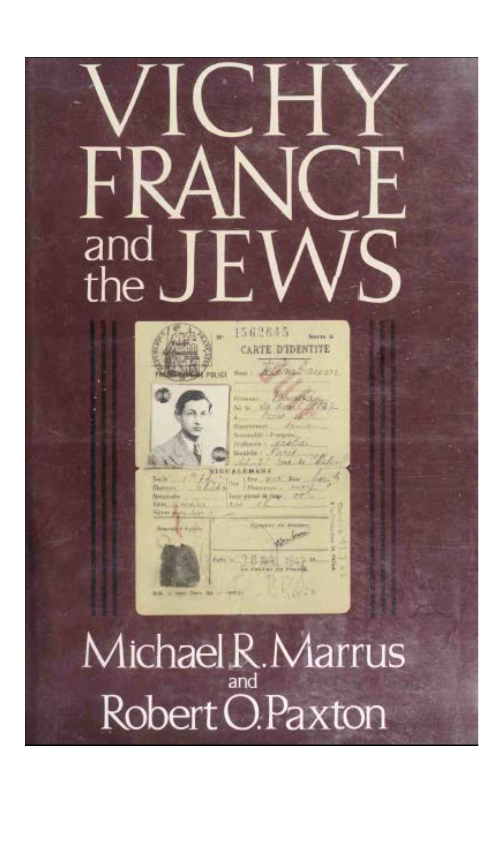 Vichy France and the Jews