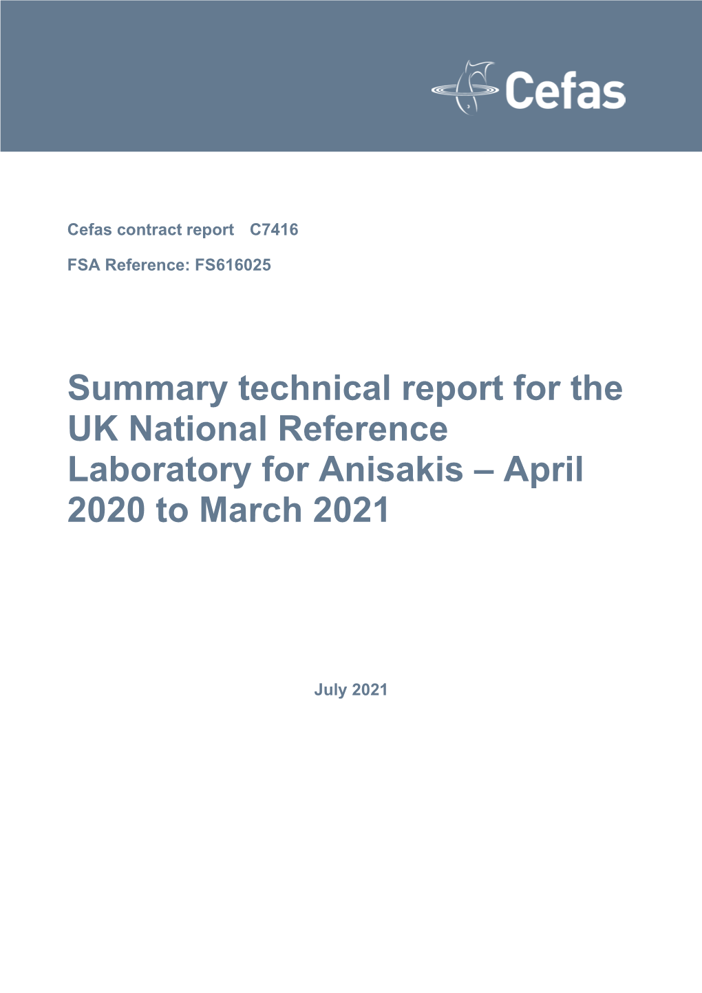 Document Anisakis Annual Report 20-21 Download