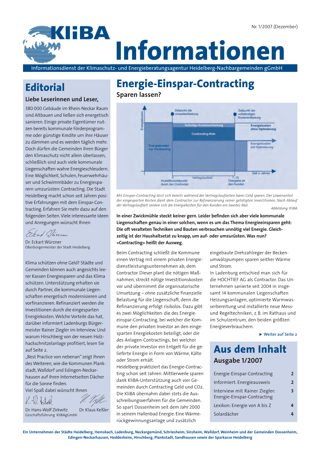 Energie-Einspar-Contracting in Ladenburg Für Gute Lösungen Lohnt Sich Das Hürdennehmen Seit 1