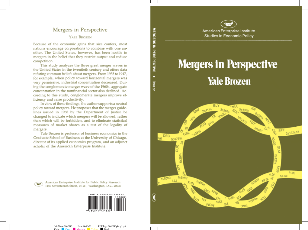 Mergers-In-Perspective.Pdf