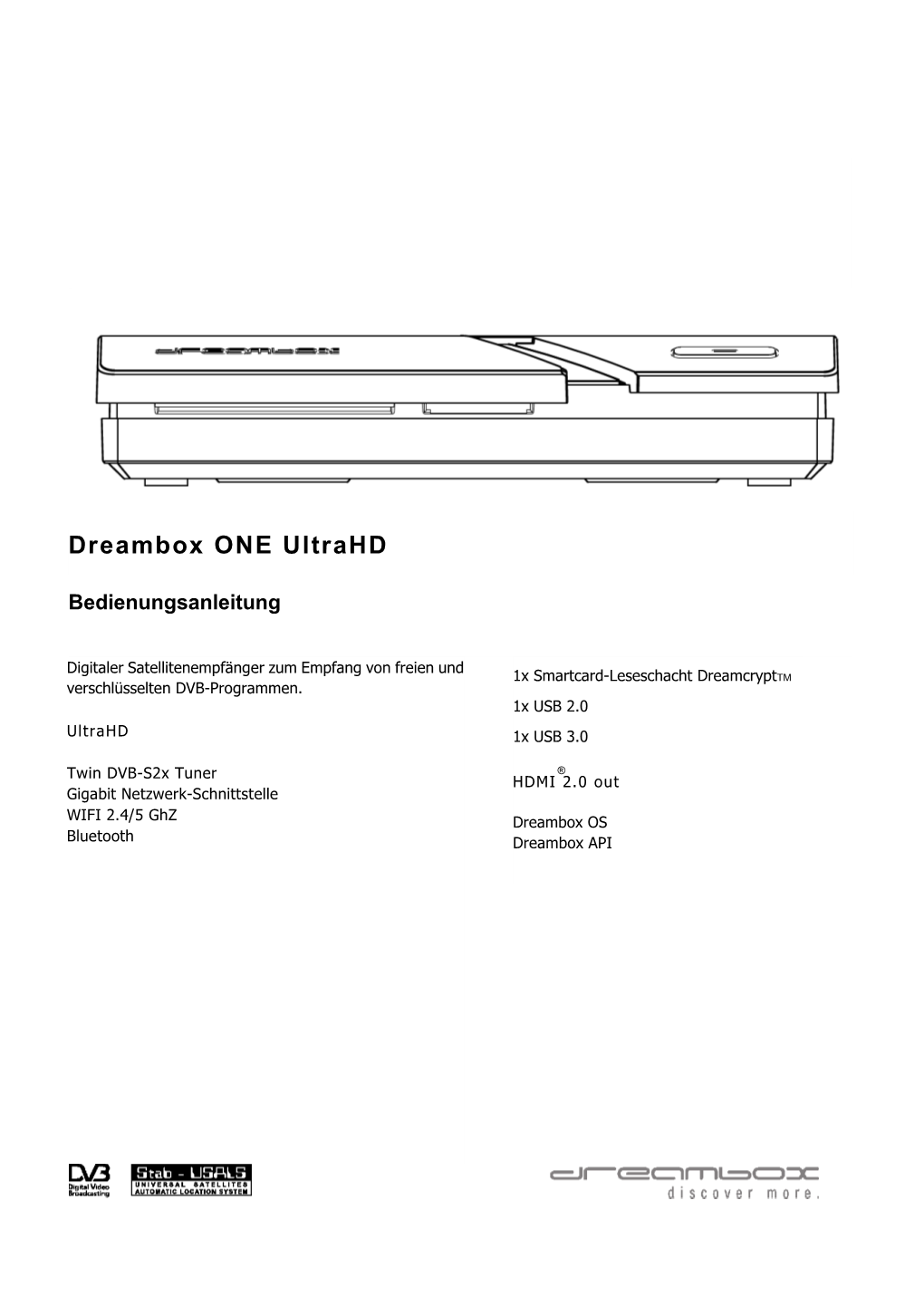 Dreambox ONE Ultrahd