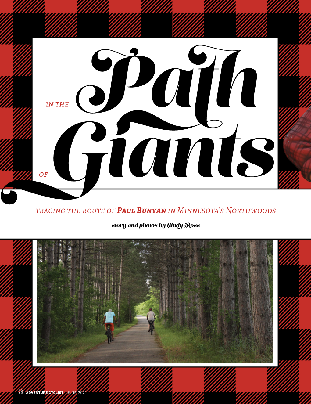 In the of Tracing the Route of Paul Bunyan in Minnesota's Northwoods