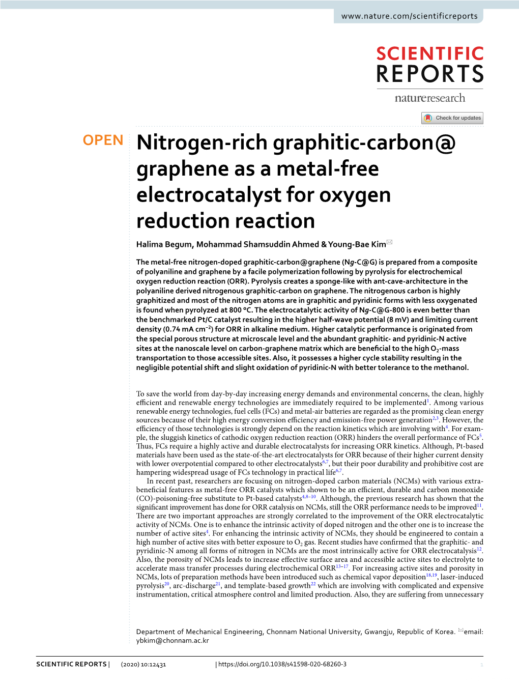 Nitrogen-Rich Graphitic-Carbon@Graphene As A