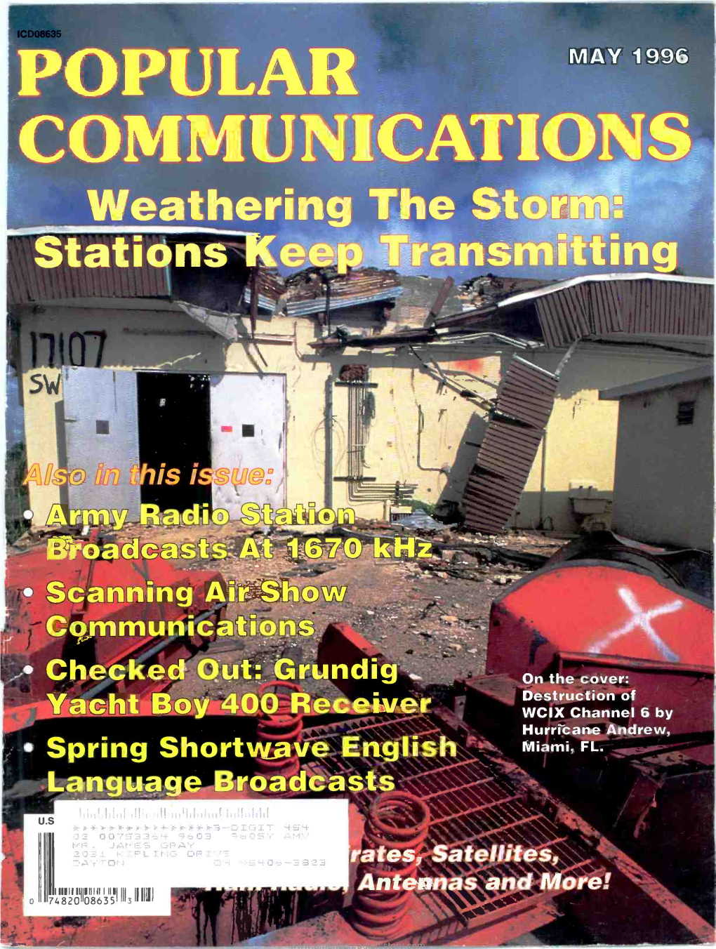 POPULAR COMMUNICATIONS Weathering the Storñl Stations Kee Ransmitting
