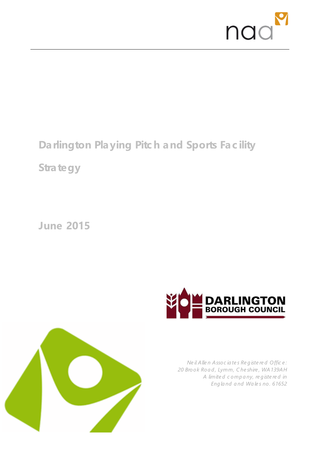 Darlington Playing Pitch and Sports Facility Strategy June 2015