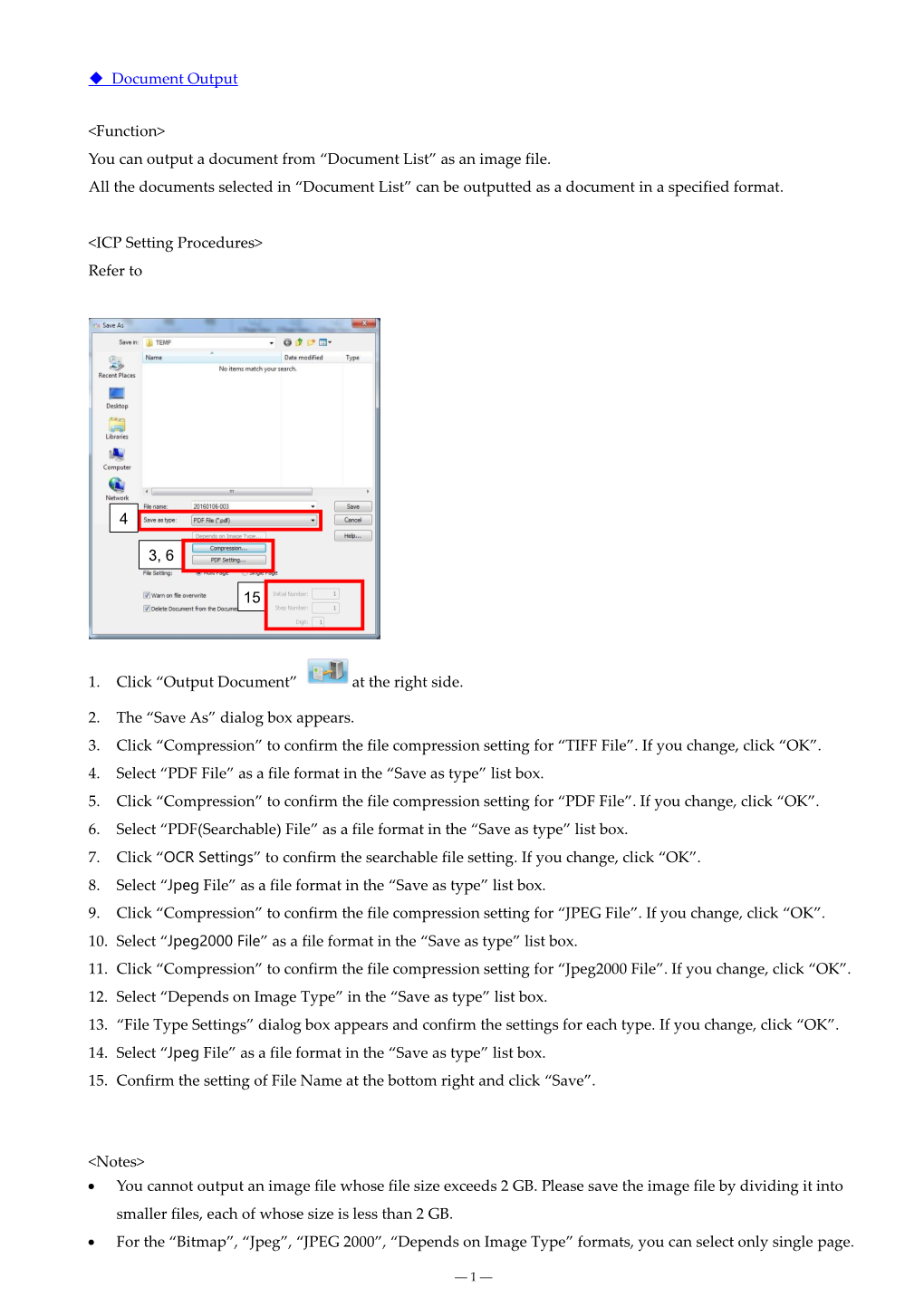 51 Document Output