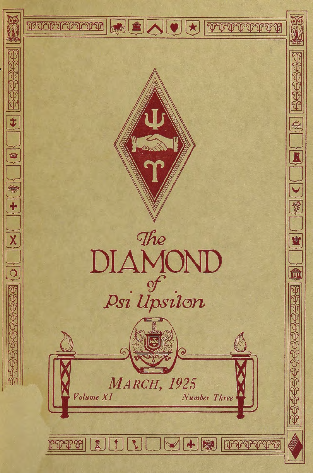 The Diamond of Psi Upsilon Mar 1925