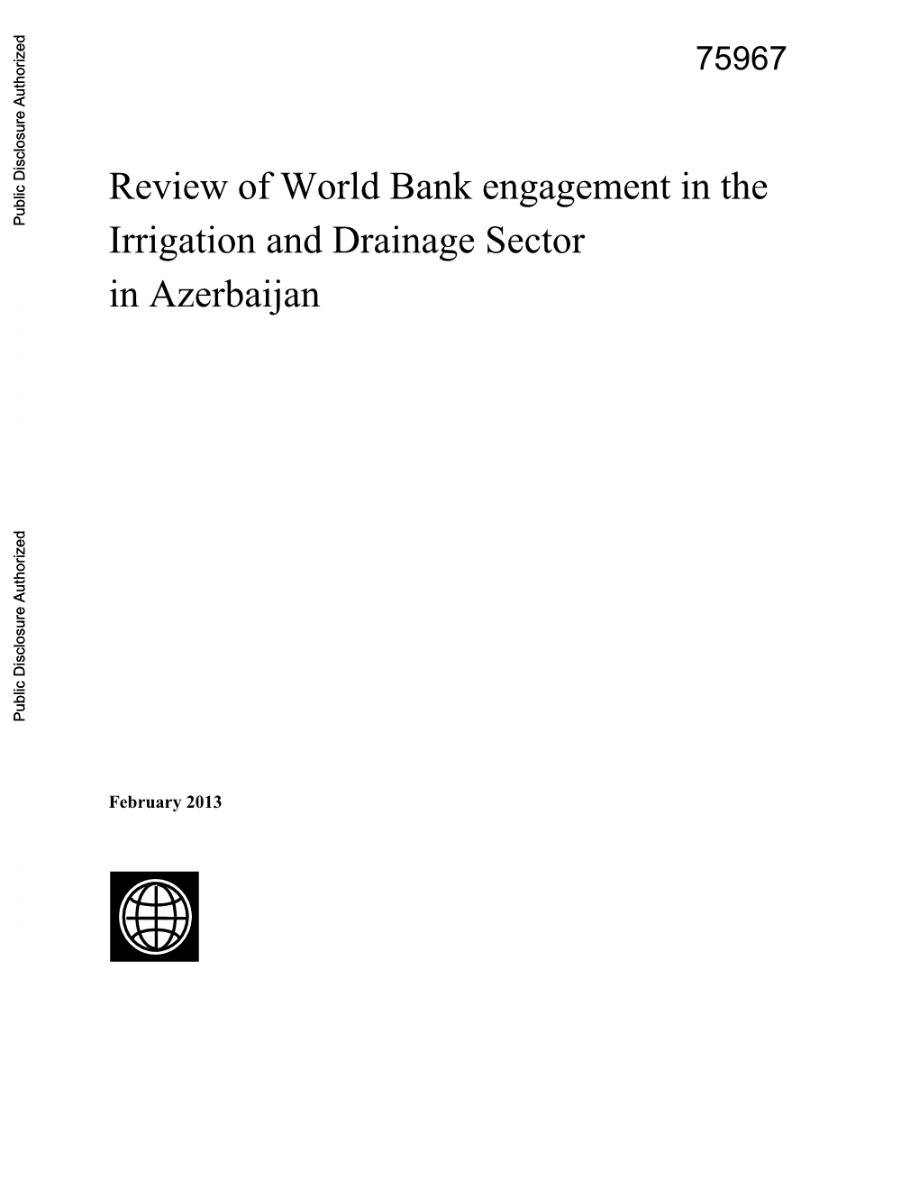 World Bank Document