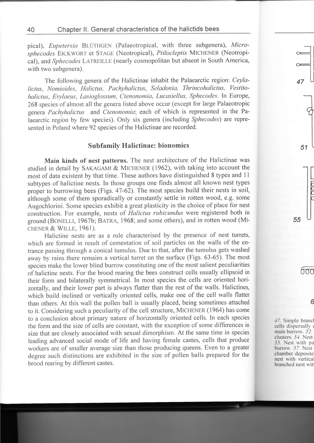 Subfamily Halictinae: Bionomics