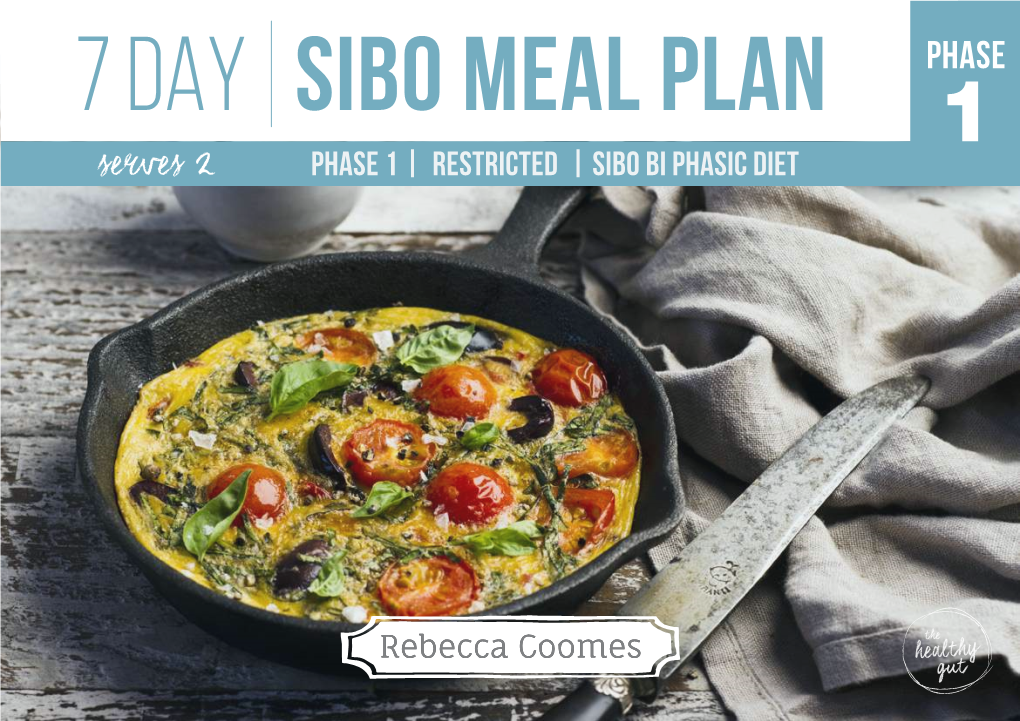 SIBO Bi Phasic Diet Serves 2