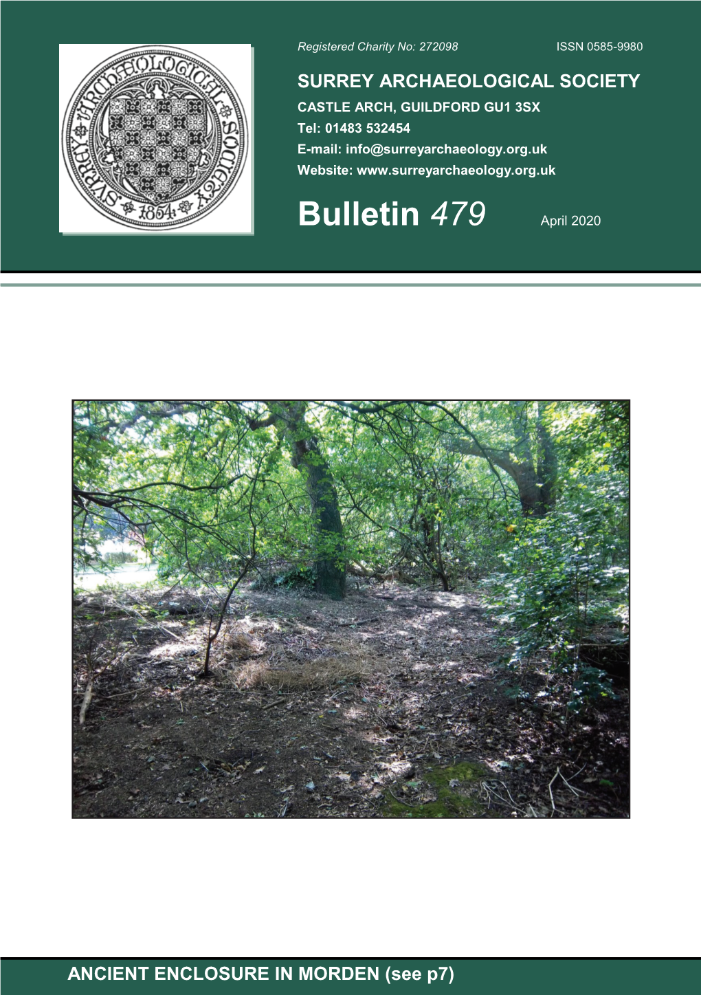 (See P7) SURREY ARCHAEOLOGICAL SOCIETY