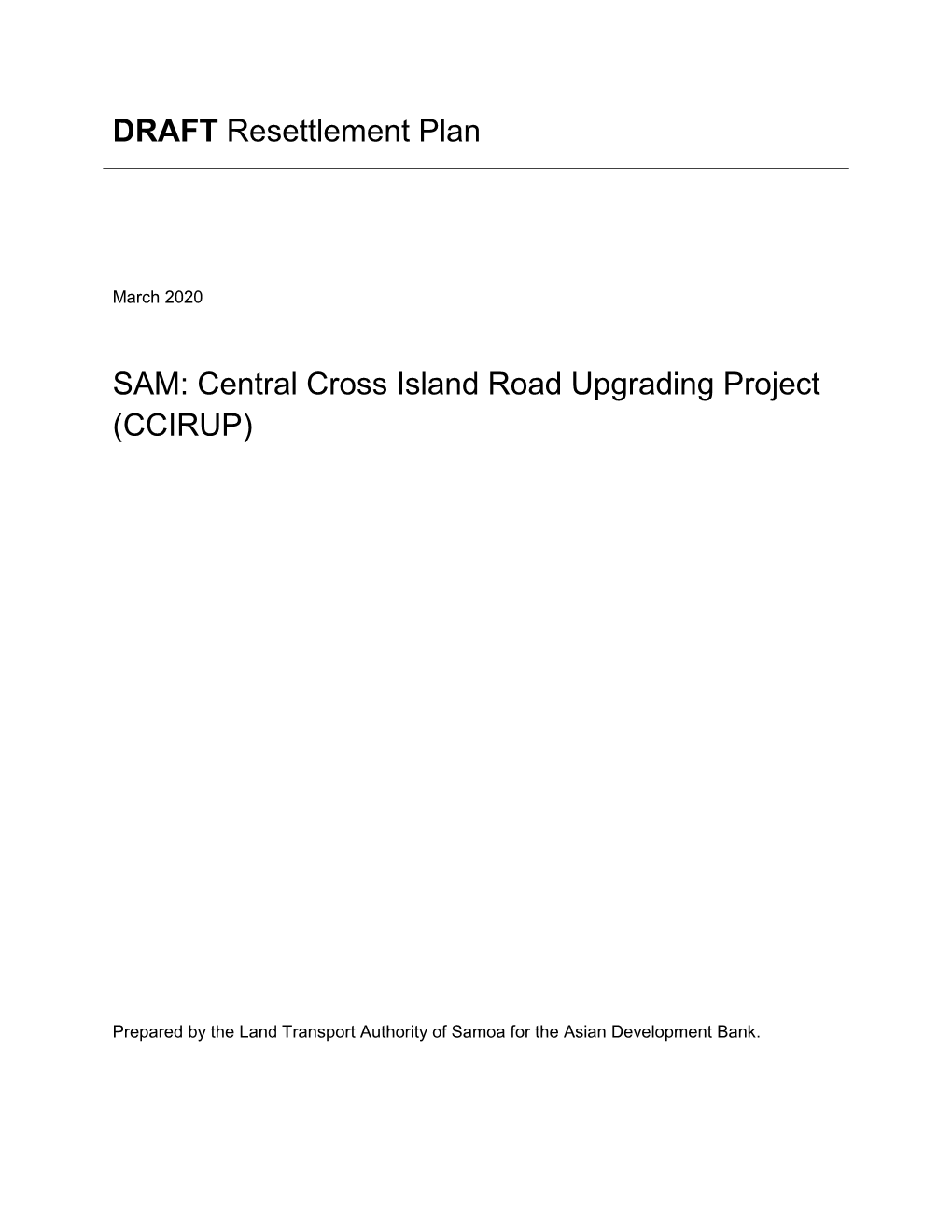51268-001: Central Cross Island Road Upgrading Project