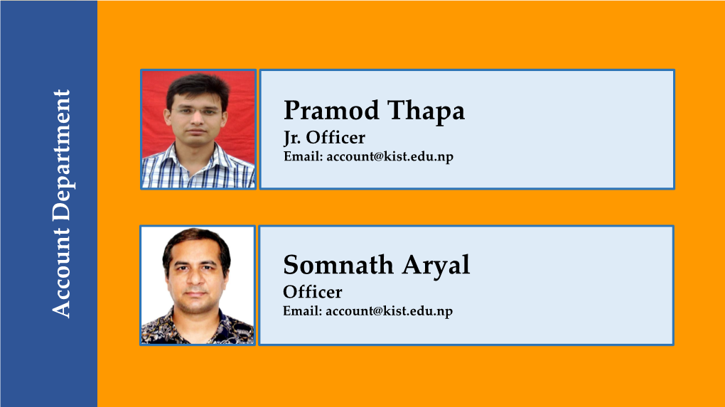 Pramod Thapa Somnath Aryal
