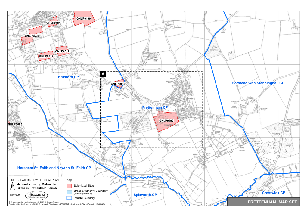 A Frettenham Map