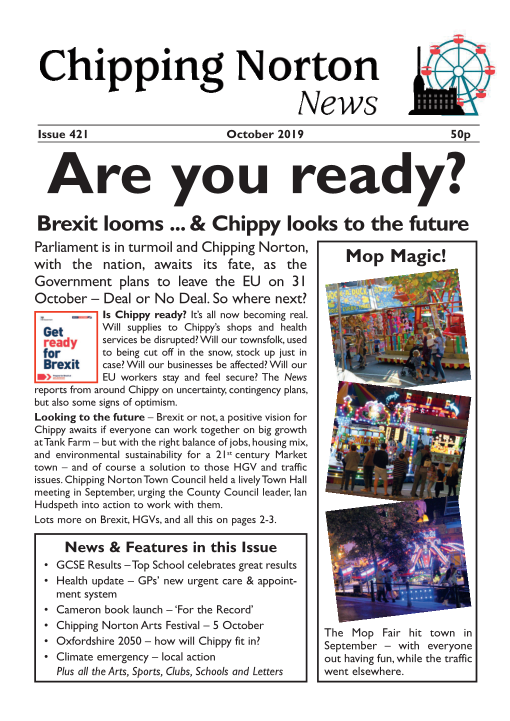 October 2019 50P Are You Ready? Brexit Looms