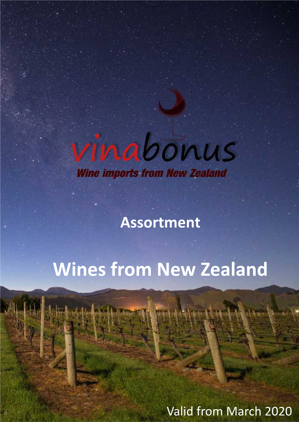 Wines from New Zealand