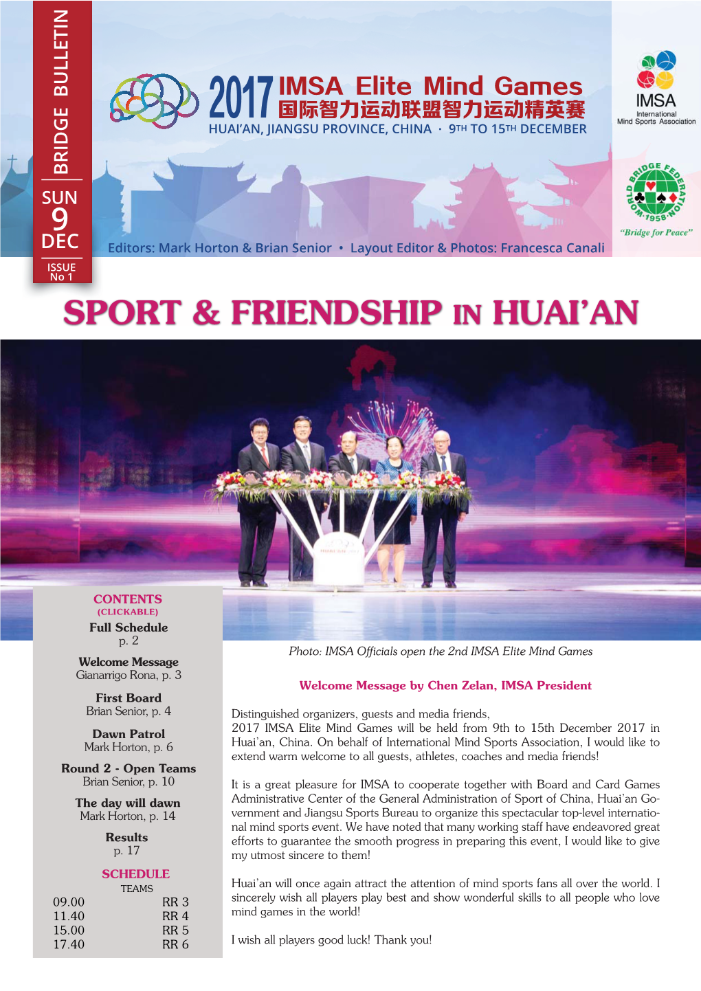 Sport & Friendship in Huai'an